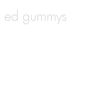 ed gummys