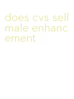 does cvs sell male enhancement