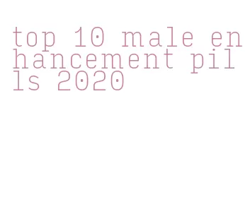 top 10 male enhancement pills 2020