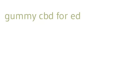 gummy cbd for ed