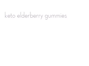 keto elderberry gummies