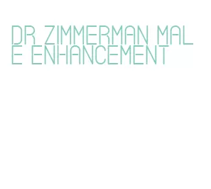 dr zimmerman male enhancement