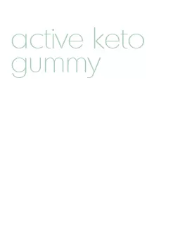 active keto gummy