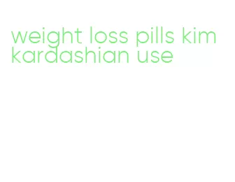 weight loss pills kim kardashian use