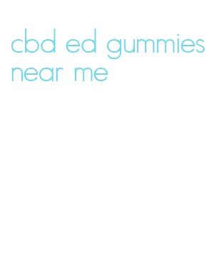 cbd ed gummies near me