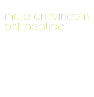 male enhancement peptide