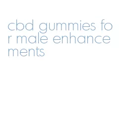 cbd gummies for male enhancements