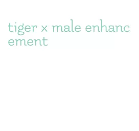 tiger x male enhancement