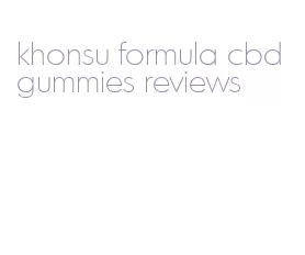 khonsu formula cbd gummies reviews