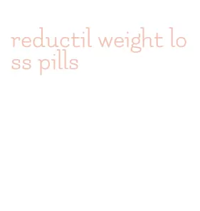 reductil weight loss pills