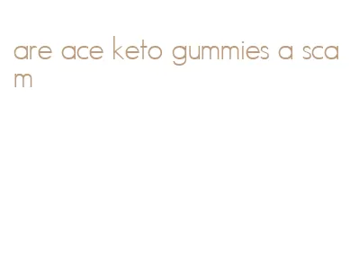 are ace keto gummies a scam